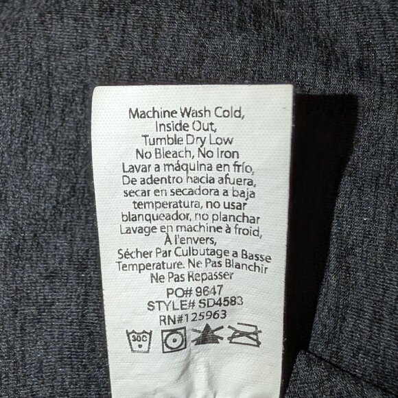 Beyond Yoga | Spacedye One Shoulder Cropped Tank Darkest Night | Size Small - Picture 10 of 10